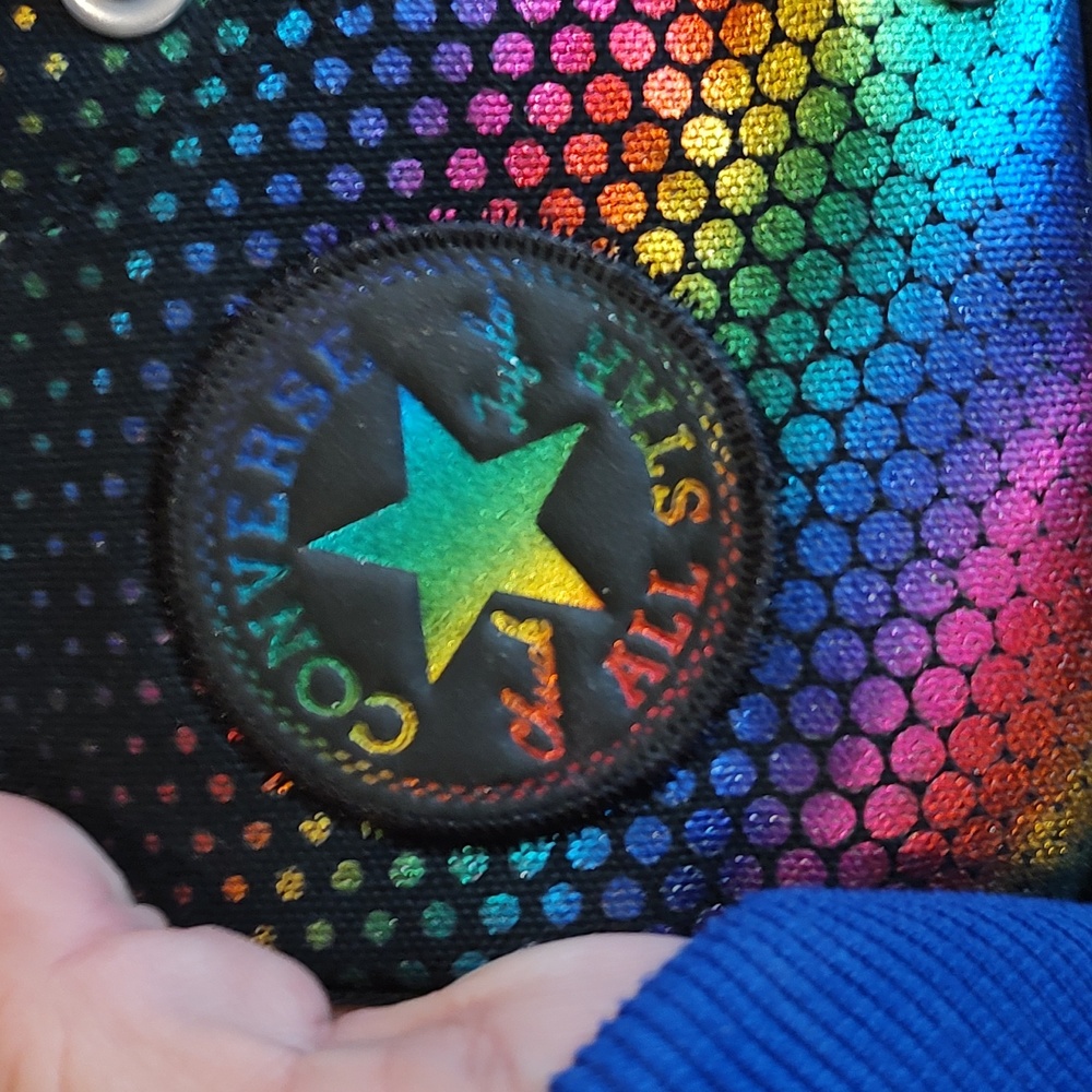 CONVERSE CHUCK TAYLOR ALL STAR KALEIDOSCOPE SNEAKER BRAND NEW - Picture 7 of 10